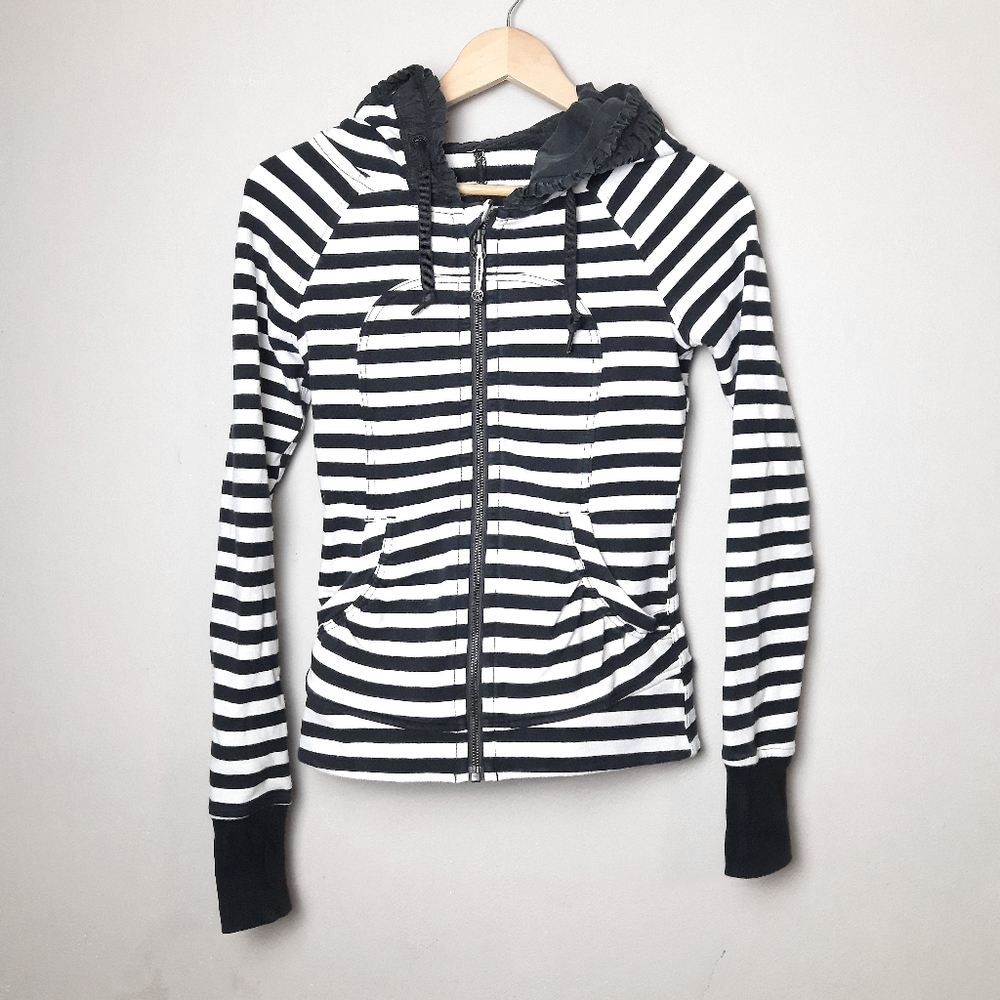 Lululemon Movement Jacket Hoodie Apex Striped